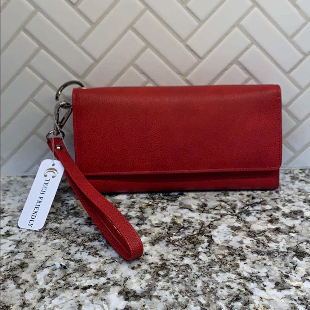 Red Wristlet